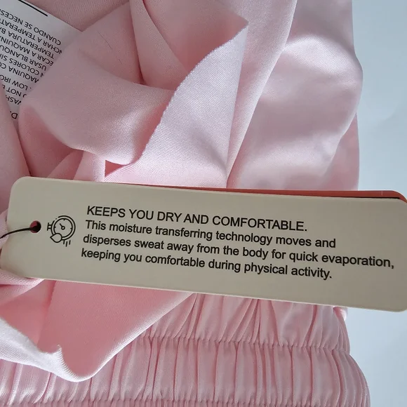 Pink Flowy Balletcore Shorts - Picture 7 of 7